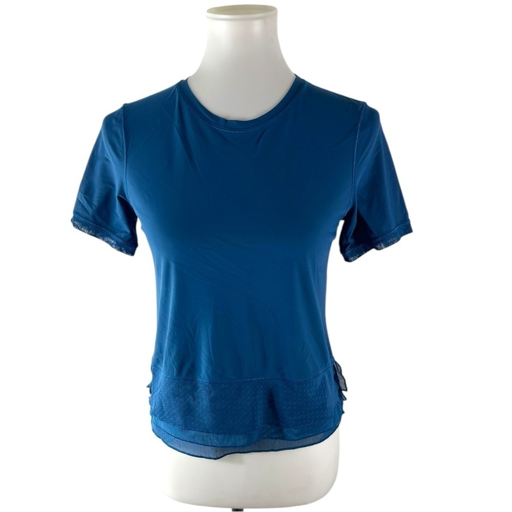 Lululemon Sole Training Short Sleeve Poseidon